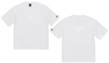 画像: 【BIGサイズ対応商品】グランデ.エフ.ピー.GRFP.マグナムウェイトBIG.Tシャツ　ホワイトｘホワイト