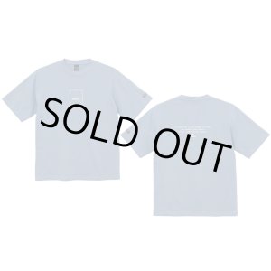 画像: 【BIGサイズ対応商品】グランデ.エフ.ピー.GRFP.マグナムウェイトBIG.Tシャツ　アシッドブルーｘホワイト