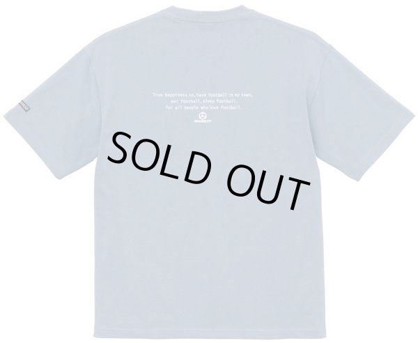 画像3: 【BIGサイズ対応商品】グランデ.エフ.ピー.GRFP.マグナムウェイトBIG.Tシャツ　アシッドブルーｘホワイト