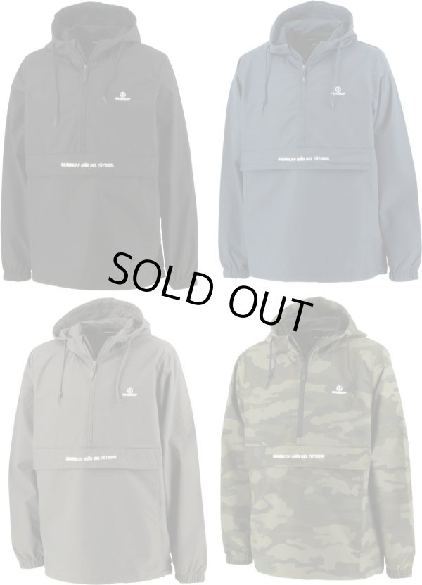 画像4: 【BIGサイズ対応商品GRANDE.F.P　EMBROIDアノラックジャケット　 ブラック