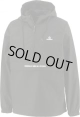 画像: 【BIGサイズ対応商品GRANDE.F.P　EMBROIDアノラックジャケット　 ブラック