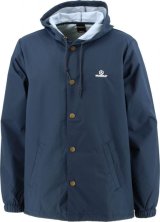 画像: 【BIGサイズ対応商品】GRANDE.F.P　EMBROIDフーデットコーチジャケット　ネイビー