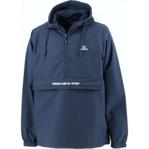 画像: 【BIGサイズ対応商品GRANDE.F.P　EMBROIDアノラックジャケット　 ネイビー