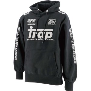 画像: 【BIGサイズ対応商品】GRANDE.F.P.Trap.ヘヴィーウエイトプルパーカー　ブラックｘホワイト