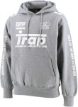 画像1: 【BIGサイズ対応商品】GRANDE.F.P.Trap.ヘヴィーウエイトプルパーカー　ヘザーグレーｘホワイト