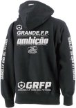 画像2: 【BIGサイズ対応商品】GRANDE.F.P.Trap.ヘヴィーウエイトプルパーカー　ブラックｘホワイト