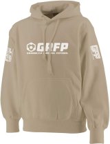 画像: 【BIGサイズ対応商品】 GRFP.ミドルウェイト.プルパーカー　　サンドカーキ（ベージュ）　　　　　　　　　　　　　　　　　　　　　　　　　　　　　　　　　　　　　