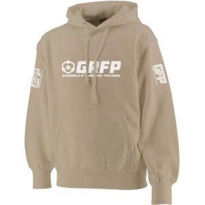 画像: 【BIGサイズ対応商品】 GRFP.ミドルウェイト.プルパーカー　　サンドカーキ（ベージュ）　　　　　　　　　　　　　　　　　　　　　　　　　　　　　　　　　　　　　