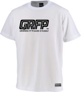 画像: 【BIGサイズ対応】GRFP.ドライメッシュプラクティスシャツ　ホワイトｘブラック