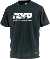 画像: 【BIGサイズ対応】GRFP.ドライメッシュプラクティスシャツ　ブラックｘホワイト