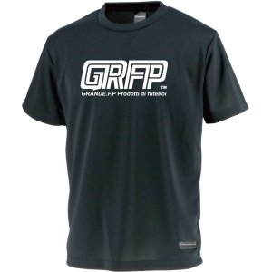 画像: 【BIGサイズ対応】GRFP.ドライメッシュプラクティスシャツ　ブラックｘホワイト