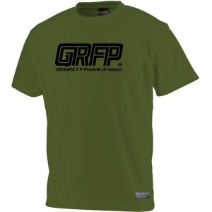 画像: 【BIGサイズ対応】GRFP.ドライメッシュプラクティスシャツ　アーミーグリーンｘブラック