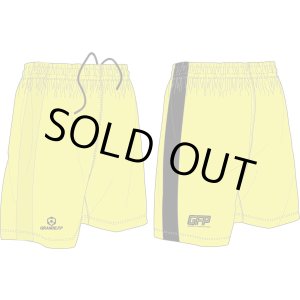 画像:  GRANDE.F.P.コンビネーション.プラスティクゲームパンツ　レモンイエローｘブラック