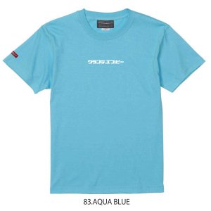 画像: 【BIGサイズ対応商品】 グランデ・エフ・ピー.POPロゴ.プリントTシャツ　アクアブルー