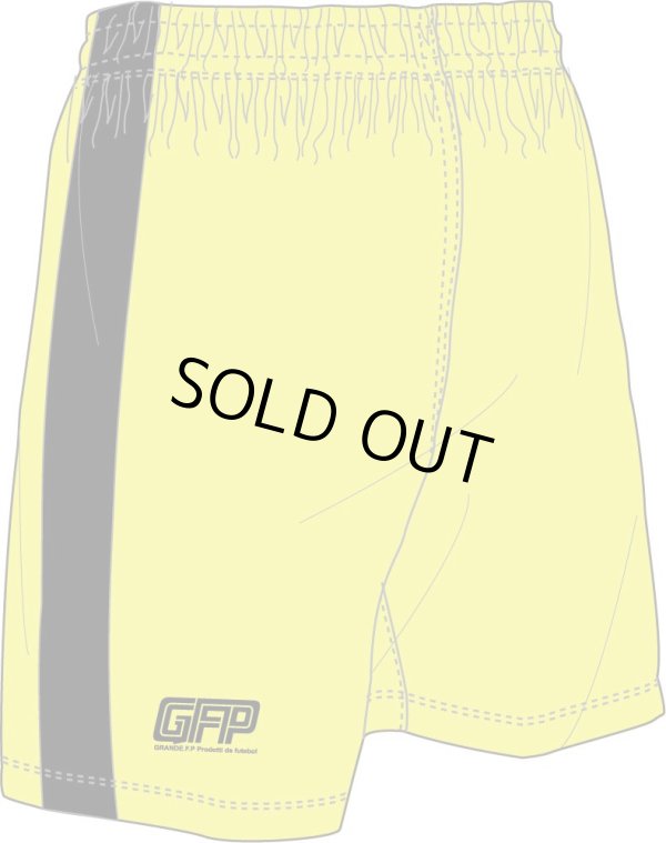 画像3:  GRANDE.F.P.コンビネーション.プラスティクゲームパンツ　レモンイエローｘブラック
