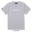 画像1: 【BIGサイズ対応商品】 グランデ・エフ・ピー.POPロゴ.プリントTシャツ　アッシュグレー