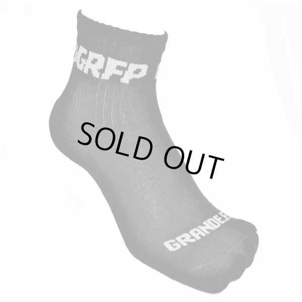 画像3: GRFPパイルショートソックス　ブラックｘホワイト