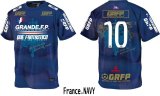 画像: 【BIGサイズ対応商品】 GRANDE.F.P DEL MUNDO NATIONAL COLLECTION-T　フランス.ネイビー