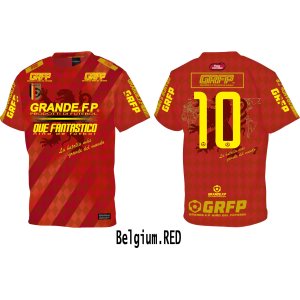 画像: 【BIGサイズ対応商品】 GRANDE.F.P DEL MUNDO NATIONAL COLLECTION-T　ベルギー.レッド