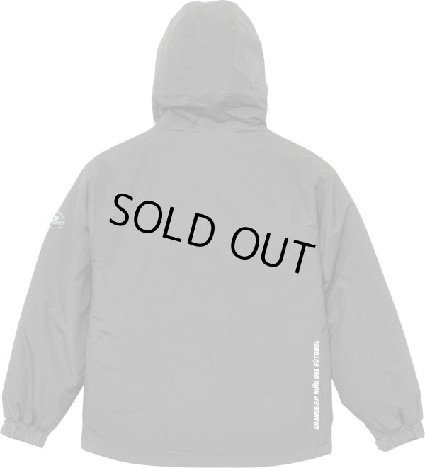 画像2: GRANDE.F.PナイロンOX.フーデッドウォーマージャケット　ブラック