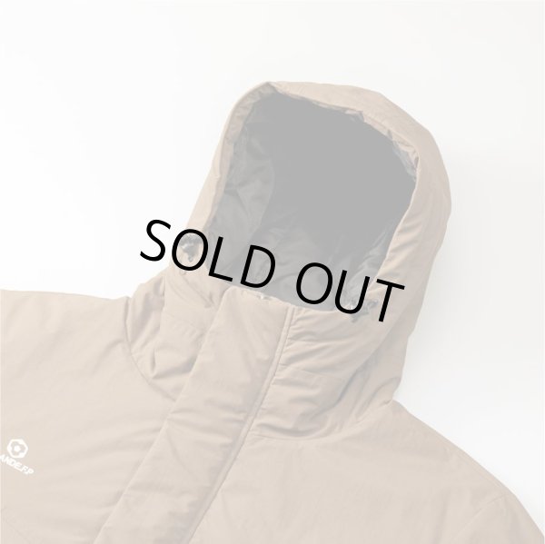 画像3: GRANDE.F.PナイロンOX.フーデッドウォーマージャケット　ブラック