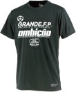 画像2: GRANDE.F.P.LIMITEDハイパーロゴプラクティスシャツ　ブラックｘホワイト