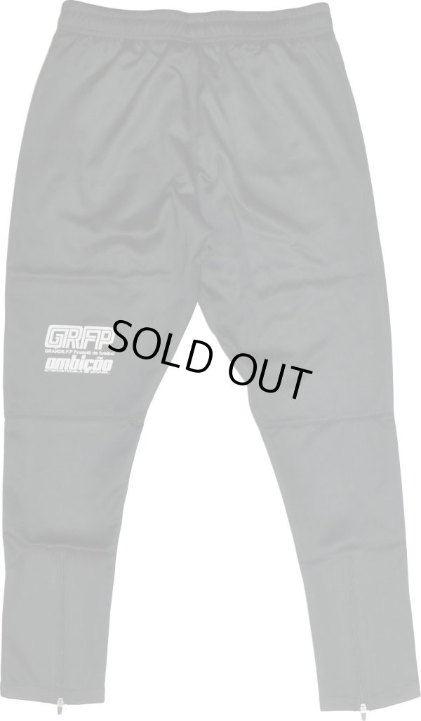 画像2: 【BIGサイズ対応】GRANDE.F.P.LIMITEDハイパーロゴジャージ.ロングパンツ　ブラックｘホワイト