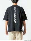 画像5: Grfp.プリント.ルーズフィット半袖Tシャツ　ブラックｘホワイト