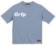 画像2: Grfp.プリント.ルーズフィット半袖Tシャツ　アシッドブルーｘホワイト