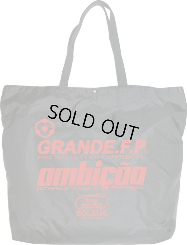 画像1: GRANDE.F.P.LIMITED.BIGトートBAG　ブラックｘレッド