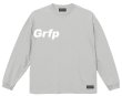 画像2: Grfp.プリント.ルーズフィット長袖Tシャツ　フロストグレーｘホワイト