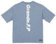 画像3: Grfp.プリント.ルーズフィット半袖Tシャツ　アシッドブルーｘホワイト