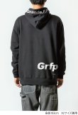 画像6: Grfp.プリント.ルーズフィットスウェットプルパーカー　ネイビーｘホワイト　　　　　　　　　　　　　　　　　　　　　　　　　　　　　　　　　　