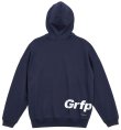 画像3: Grfp.プリント.ルーズフィットスウェットプルパーカー　ネイビーｘホワイト　　　　　　　　　　　　　　　　　　　　　　　　　　　　　　　　　　