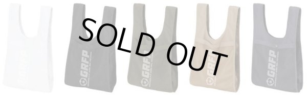 画像7: ■GRFP.メッシュポケットトートエコBAG（ポケッタブル仕様）サンドカーキｘホワイト