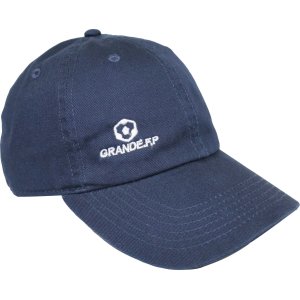 画像: GRANDE.F.P.ヘキサゴン刺繍WASHED TWILL BB.CAP　ネイビー