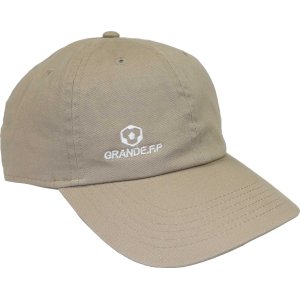 画像: GRANDE.F.P.ヘキサゴン刺繍WASHED TWILL BB.CAP　ベージュ