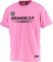 画像2: 【BIGサイズ対応】GRANDE.F.P.ハイパーロゴ.ヘキサゴン.プラクティスシャツ　　ピンク/ブラック