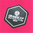 画像5: 【BIGサイズ対応商品】GRANDE.F.P..ハイパーロゴ.ヘキサゴン.プラクティスパンツ　ピンクｘブラック