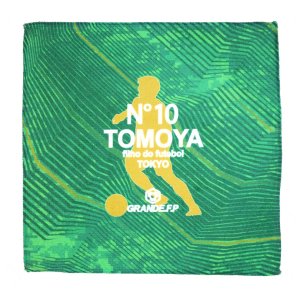 画像: 見木友哉ｘGRANDE.F.Pコラボ.TOMOYA.NO.10サポートハンドタオル　グリーン