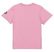 画像2: 【BIGサイズ対応商品】 Grande.F.Pスタンダード.ロゴプリント半袖Tシャツ　ピンクｘホワイト