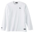 画像2: 【BIGサイズ対応商品】 見木友哉ｘGRANDE.F.Pコラボ.TOMOYA.シルエット刺繍長袖Tシャツ　ホワイト