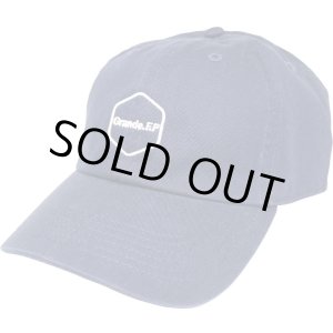 画像: Grande.F.P.ヘキサゴンマーク刺繍WASHED TEILL BB.CAP ネイビー
