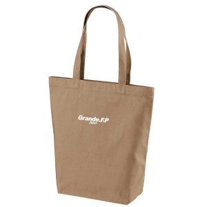 画像: Grande.F.P.コットンキャンバス.レギュラートートバッグ　モカ