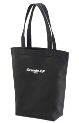 画像: Grande.F.P.コットンキャンバス.レギュラートートバッグ　ブラック