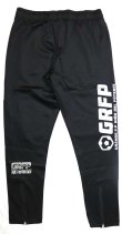 画像2: 【BIGサイズ対応】GRFP.ストレッチジャージ.ロングパンツ　ブラックｘガンメタル