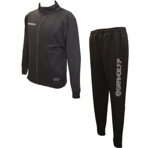 画像: 【GRANDE.F.P.WEBショップ限定】GRANDE.F.P プロト.２－ウェイス.ストレッチジャージ.セットアップ　ブラックxブラック