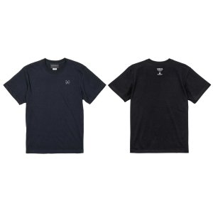 画像: 【先行予約販売：お届け日指定不可.2025年6月下旬〜7月上旬発売〜お届け商品】 【ジュニア〜BIGサイズ対応商品】ｘ 見木友哉コラボ.TOMOYA・Mマーク.銀糸刺繍.サポートコットン半袖Tシャツ　ブラック
