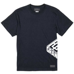 画像: 【先行予約販売：お届け日指定不可.2025年6月中旬〜6月下旬発売〜お届け商品】 【ジュニア〜BIGサイズ対応商品】ゆってぃチャンネルｘGRANDE.F.P.コラボ.アンダーアームロゴ.半袖T　ブラック