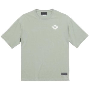 画像: 【先行予約販売：お届け日指定不可.2025年6月中旬〜6月下旬発売〜お届け商品】 【BIGサイズ対応商品】ゆってぃチャンネルｘGRANDE.F.P.コラボ.ルーズフィット.半袖T　セージグリーン